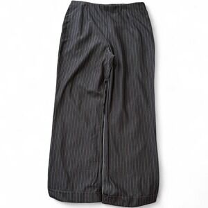 Vintage‎ Pinstripe New York & Company Cuffed Wide Leg Pants